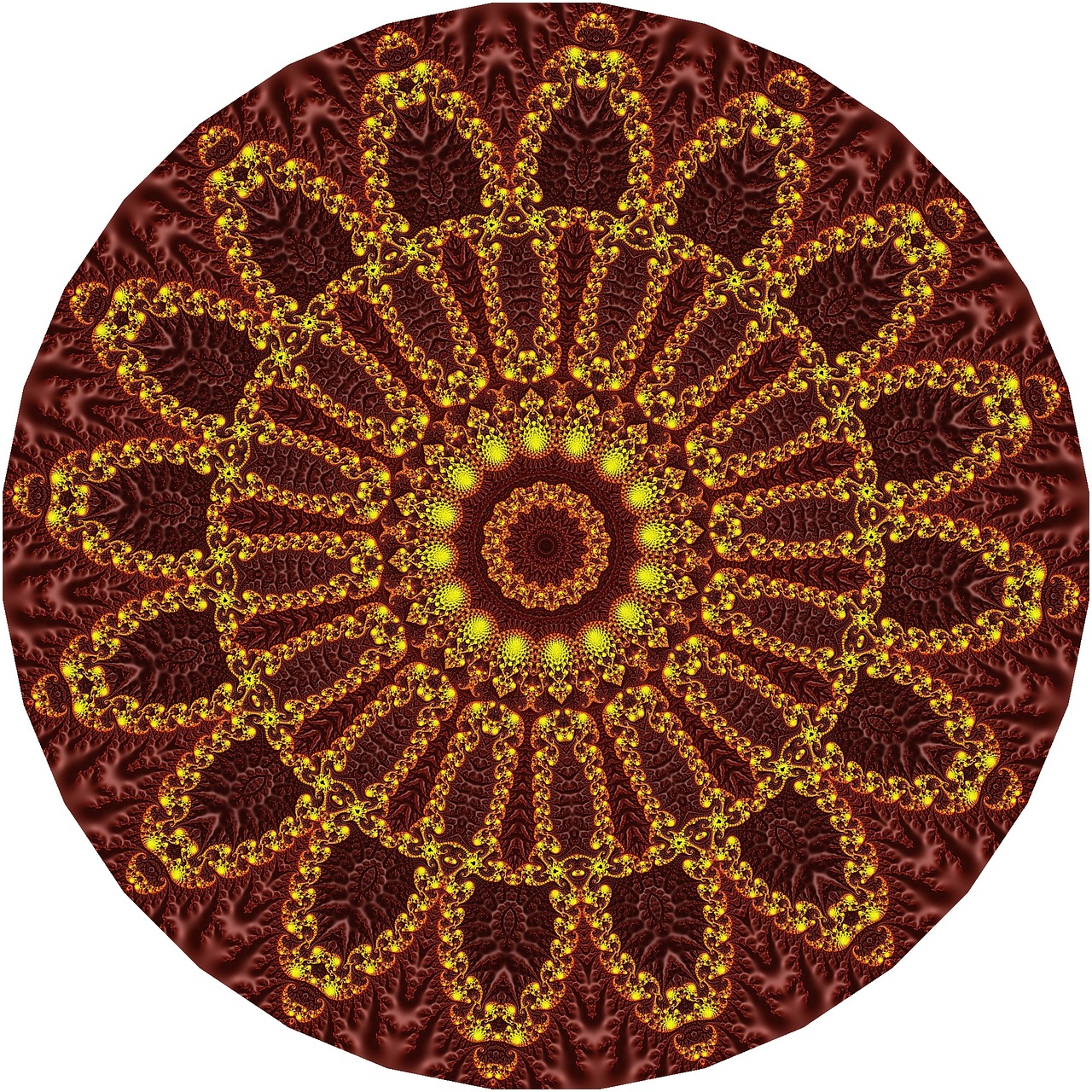 colorful mandalas geometric patterns design free photo