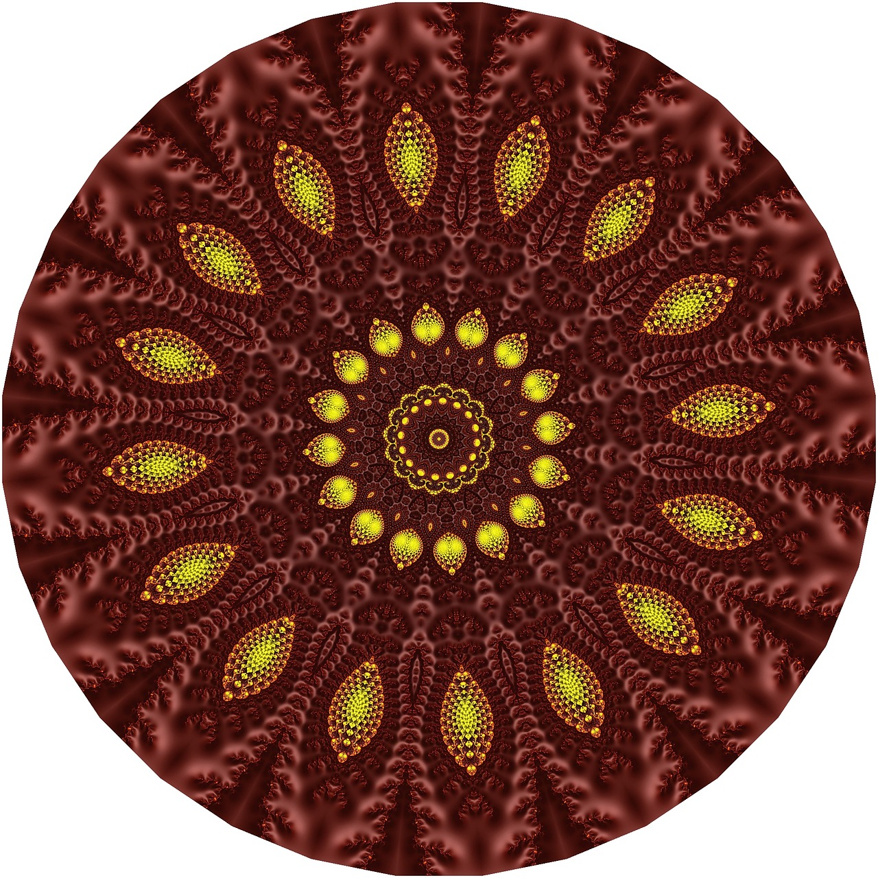 colorful mandalas geometric patterns design free photo