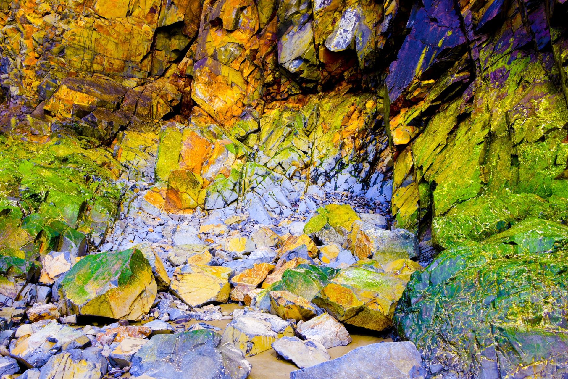 background rocks colorful free photo