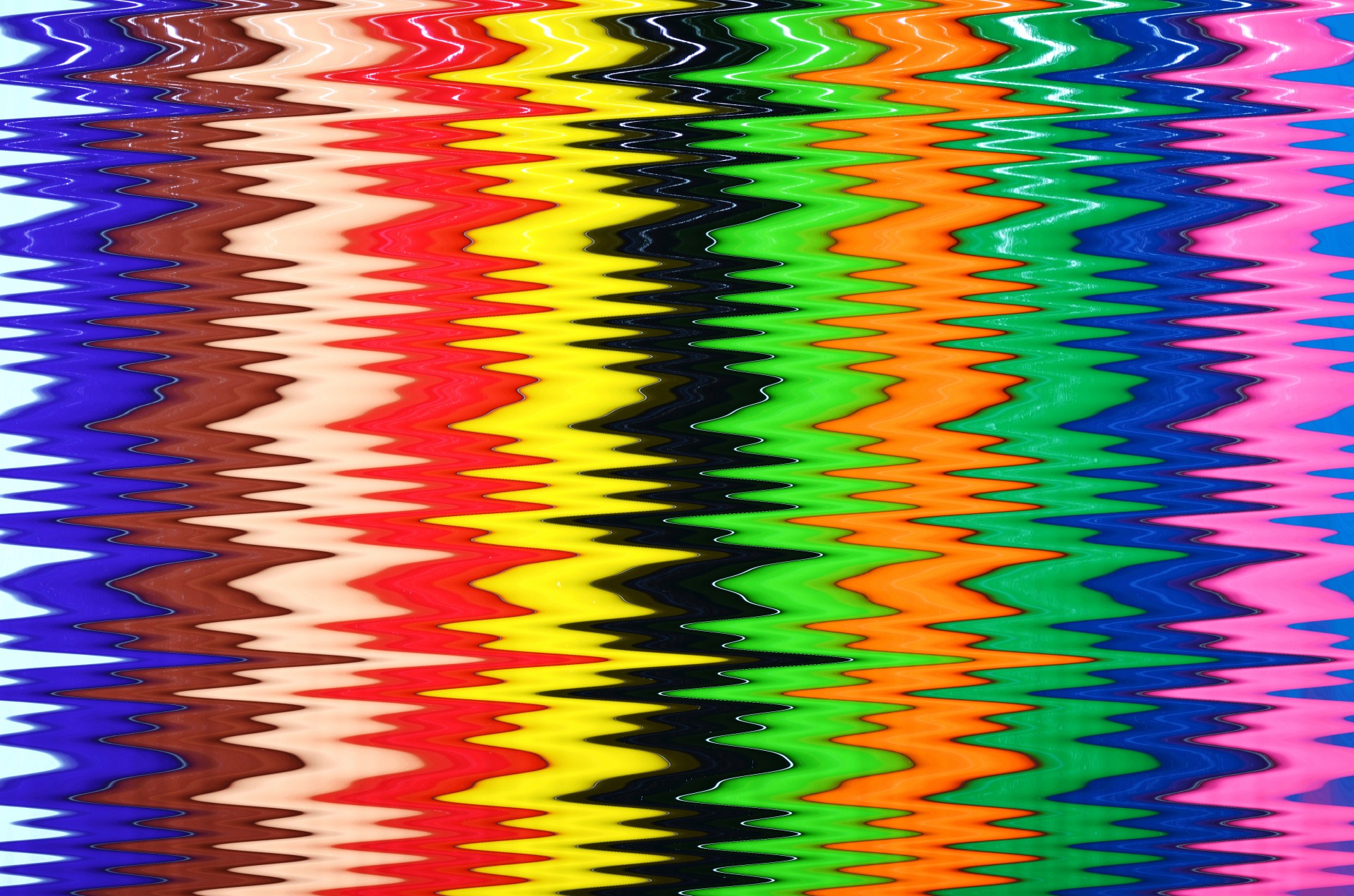 colorful stripes zigzag free photo