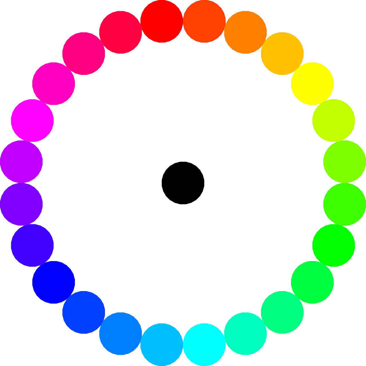 colors circle symmetry free photo