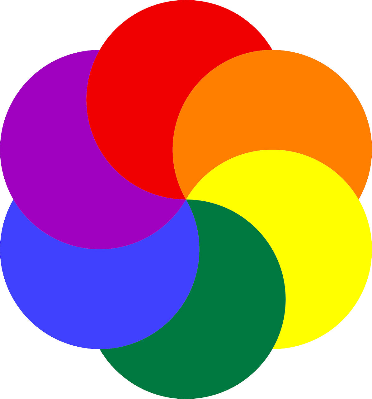 colors rainbow colors circle free photo