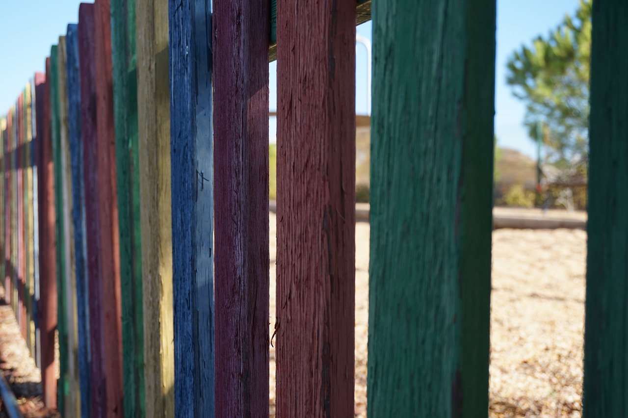 fence colors wood fence free photo