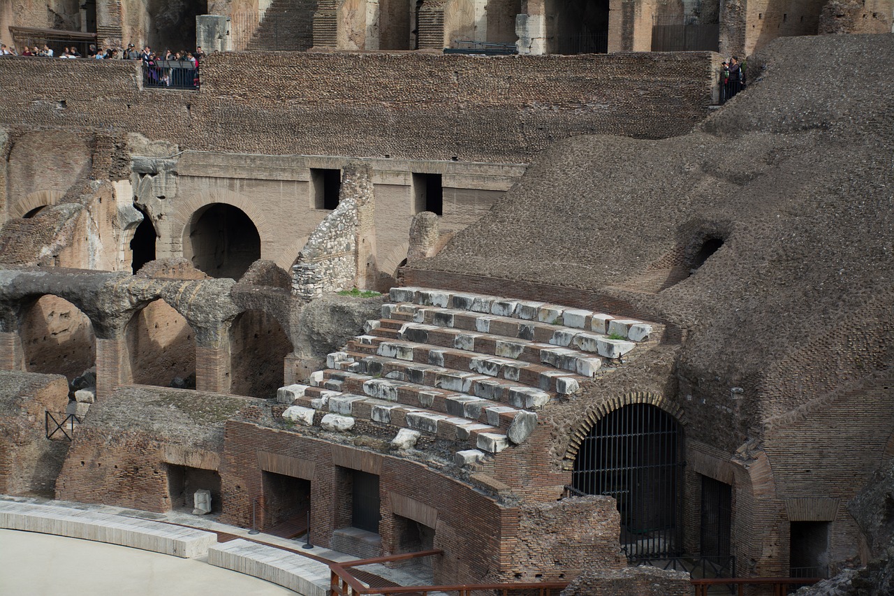coloseum rome amphitheater free photo