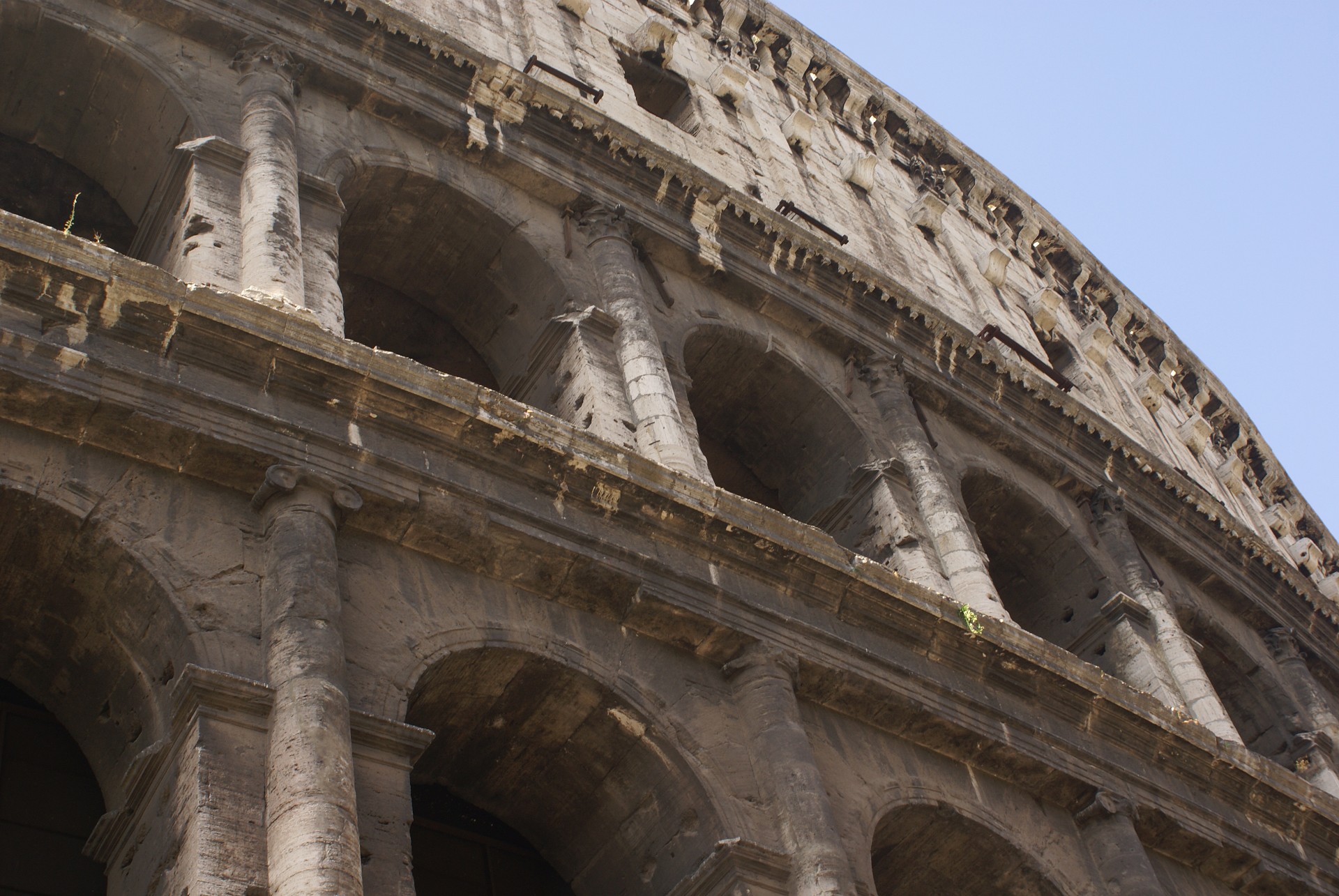 amphitheater rome colosseum free photo