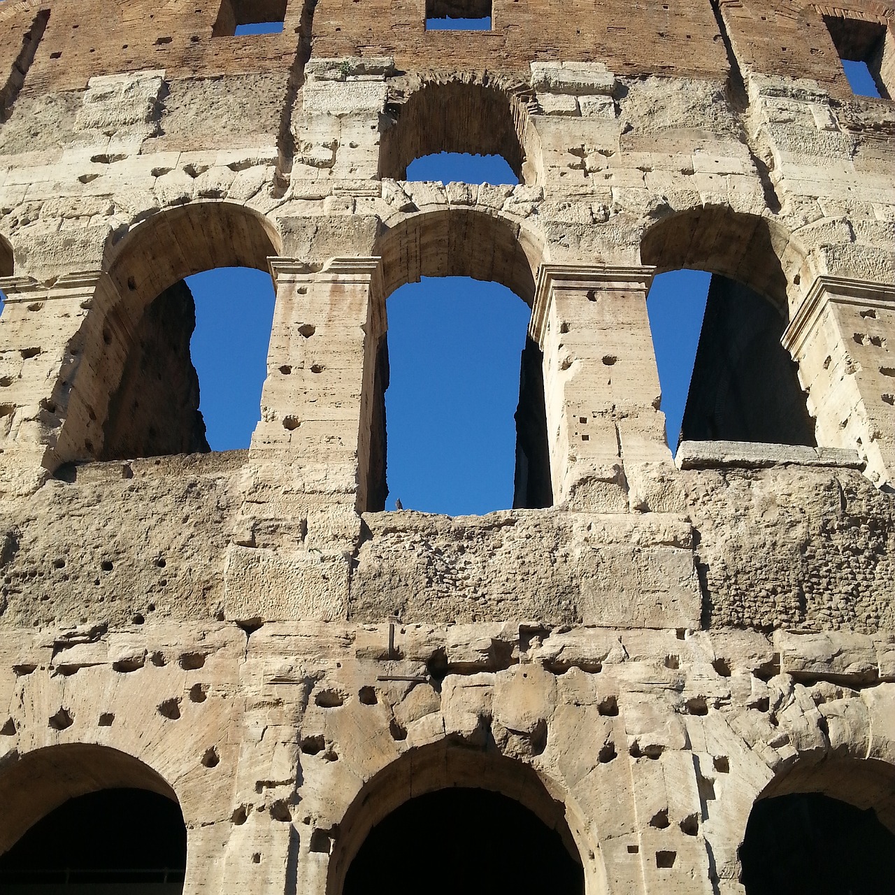 colosseum building italy free photo