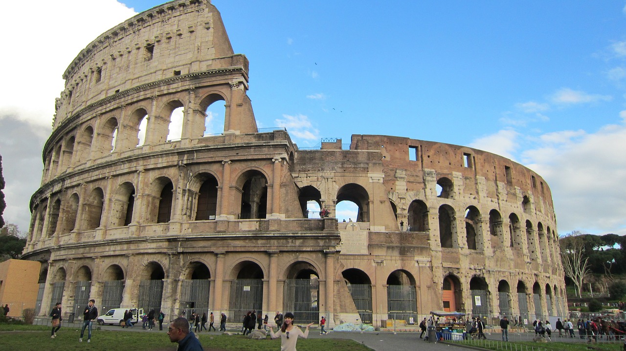 colosseum rome roman free photo