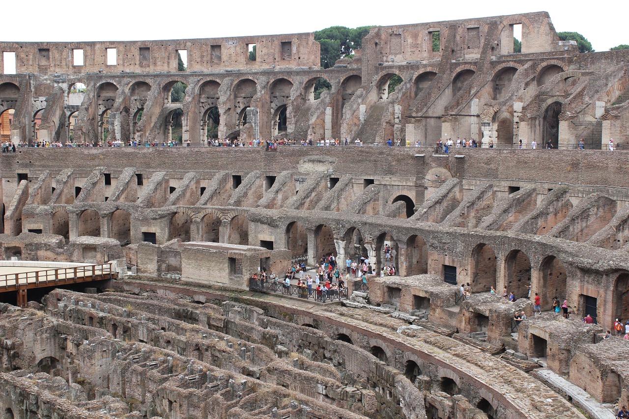 colosseum italia arena free photo