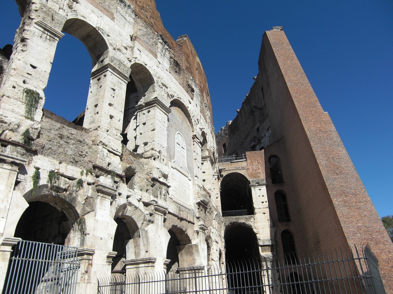 colosseum rome italy free photo