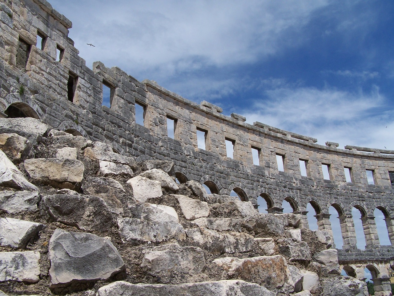 colosseum pula croatia free photo