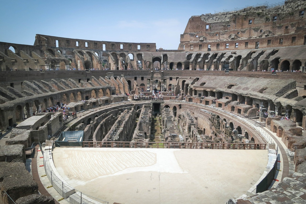 colosseum rome italy free photo