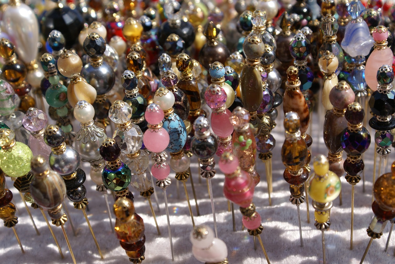 colour beads decoration free photo