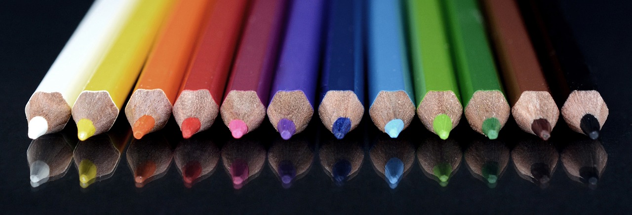 colour pencils paint colored pencils free photo