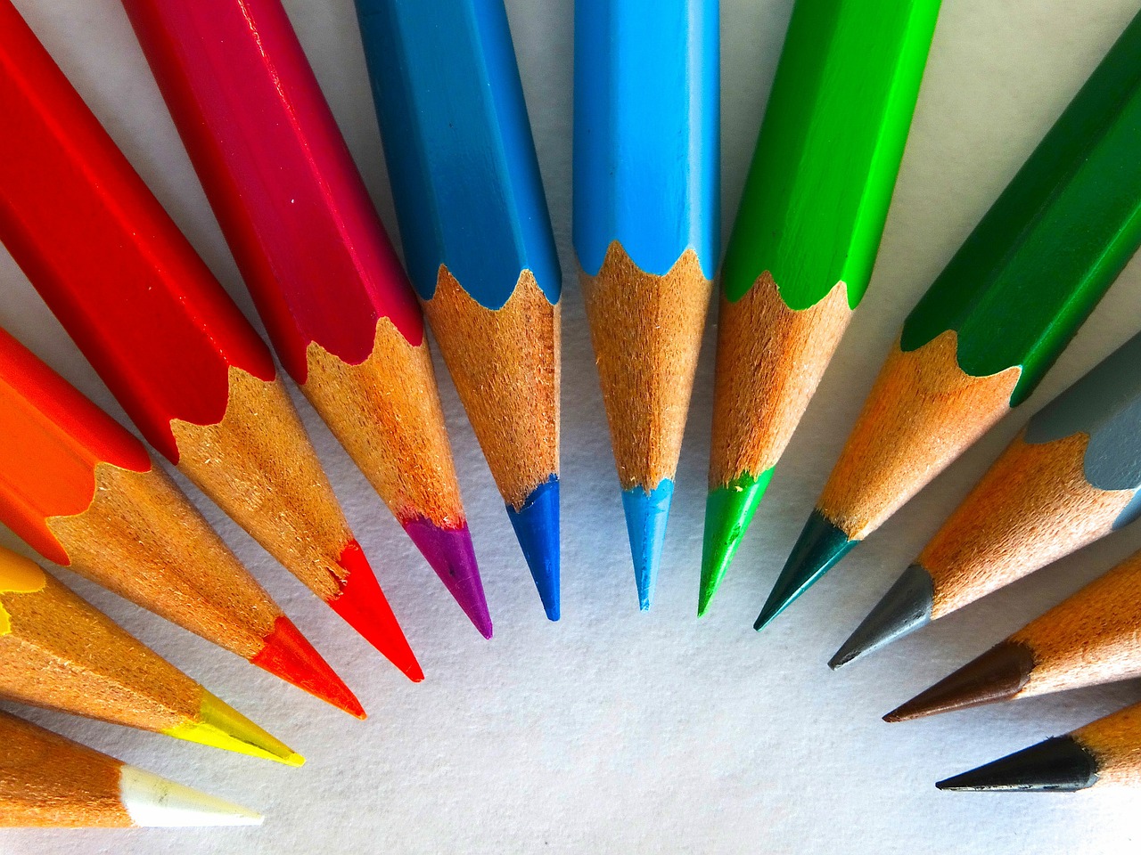 colour pencils color paint free photo