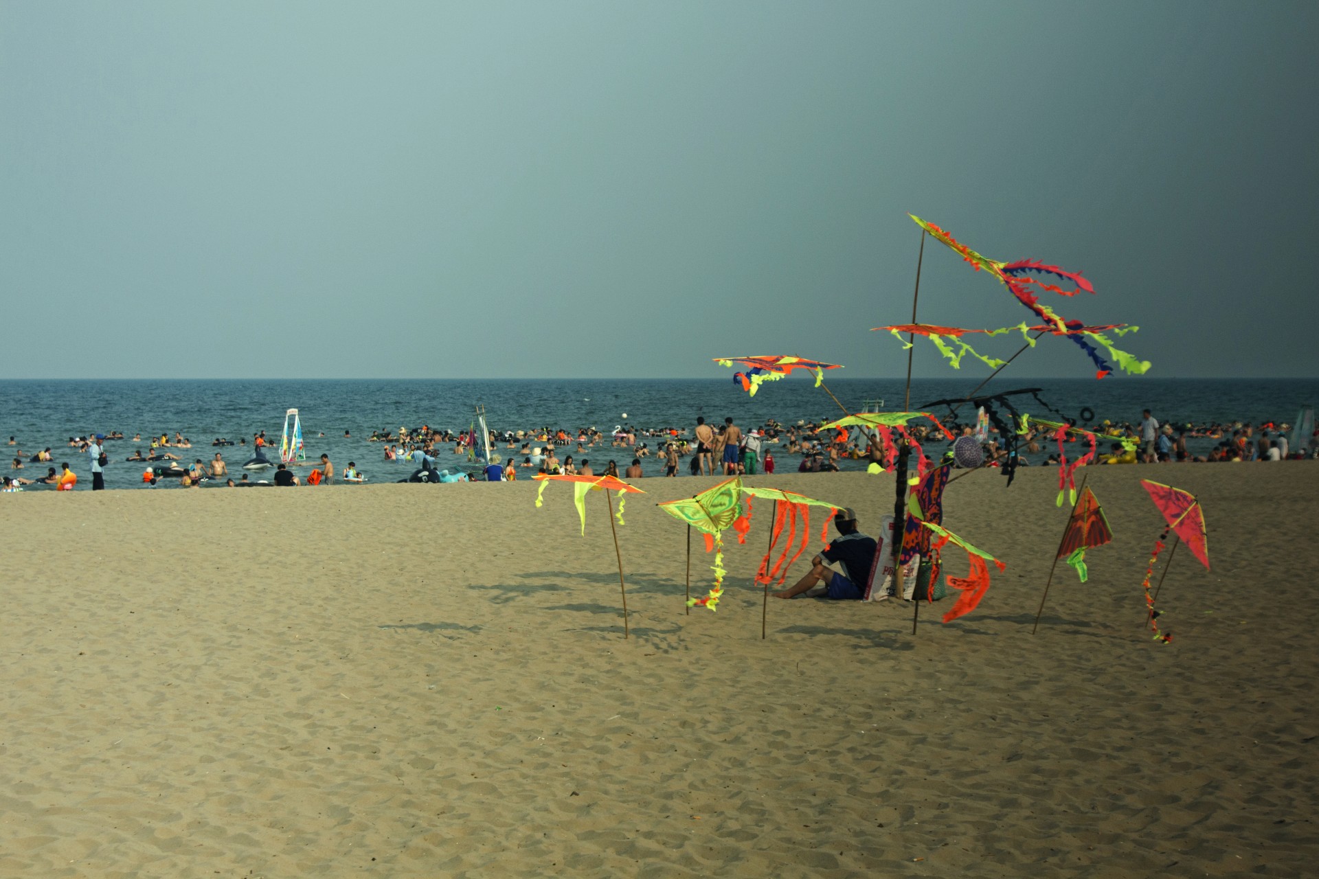 sam son beach thanh hoa viet nam free photo