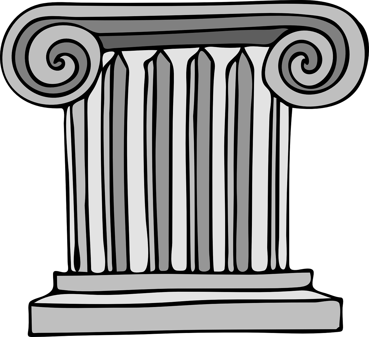 column building greek free photo