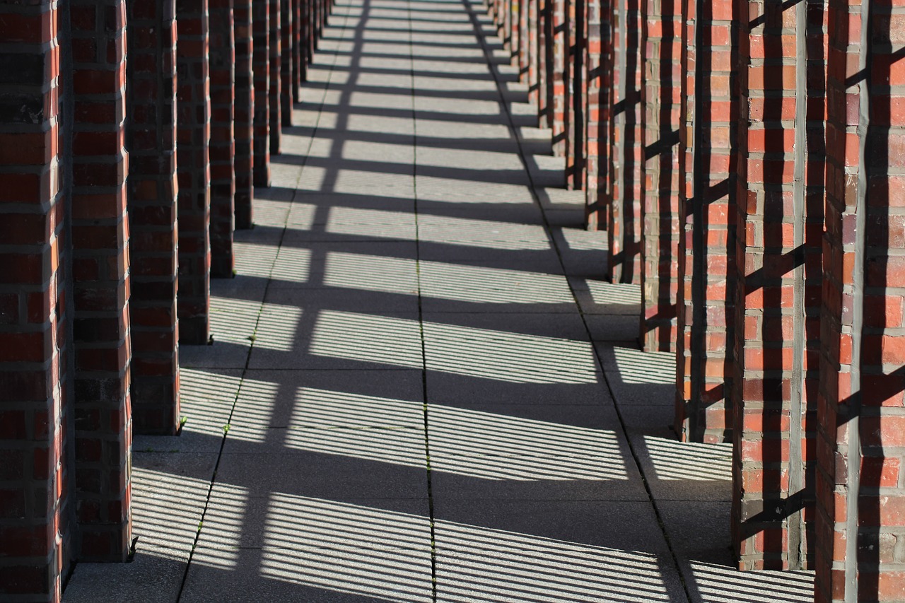 columnar  light  shadow free photo