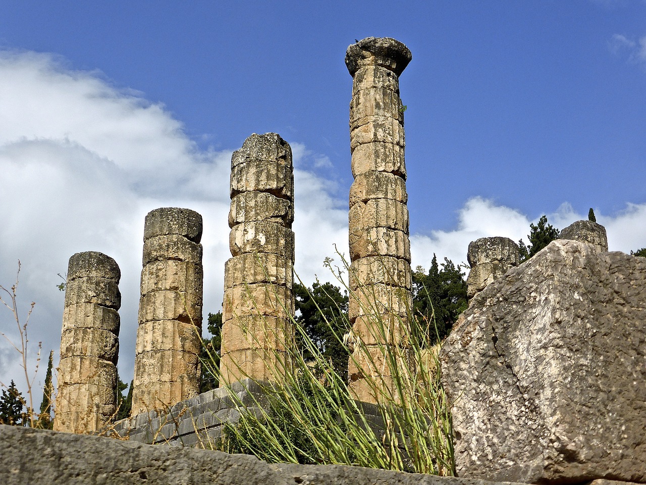 columns roman classical free photo