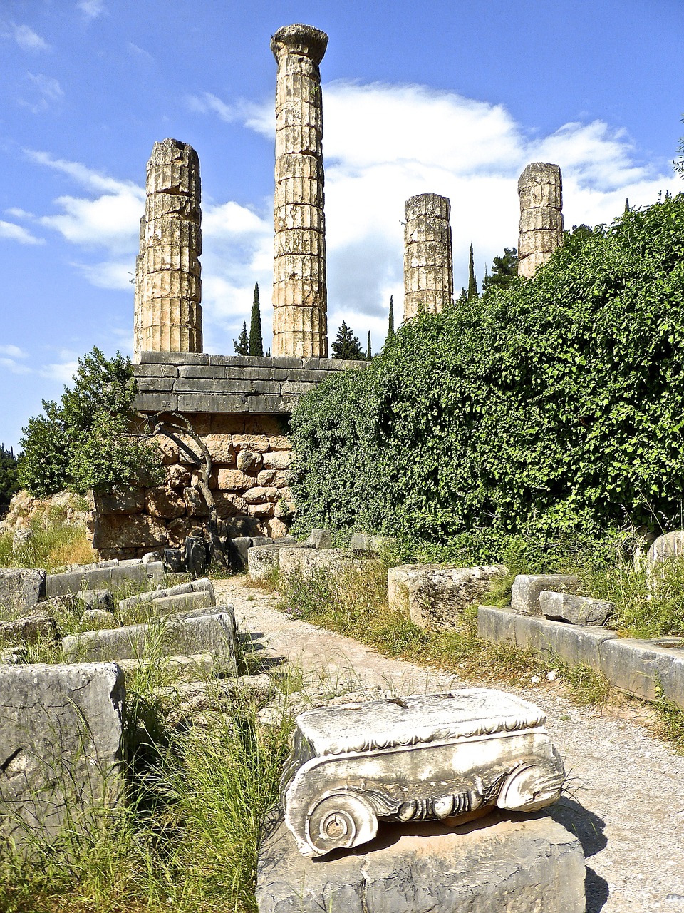 columns temple roman free photo