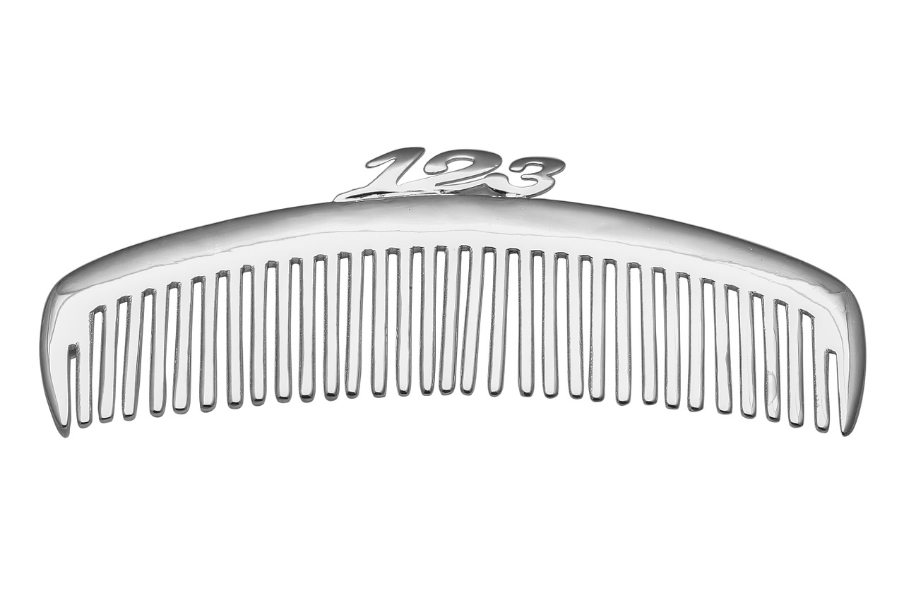 comb silver expensive free photo