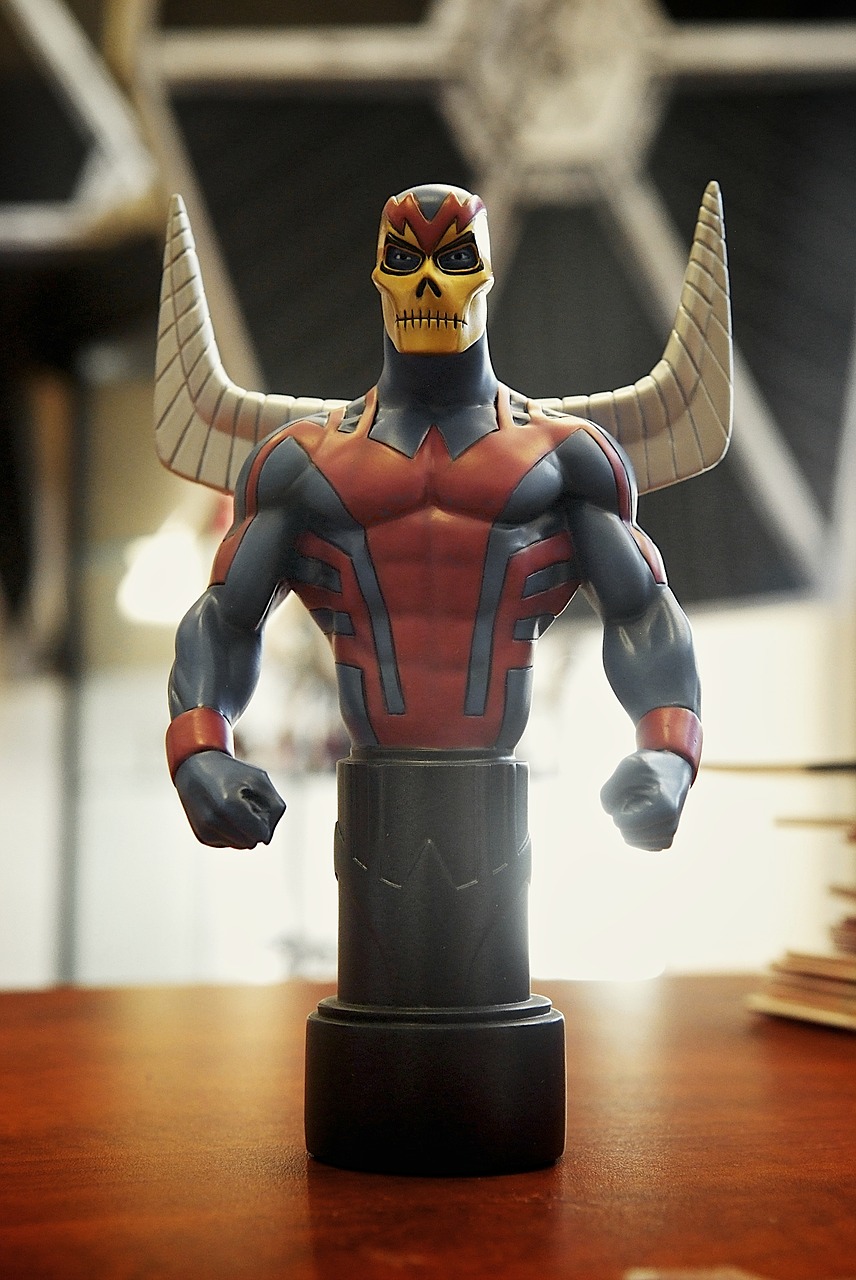 comic book figure  toy  collectible free photo