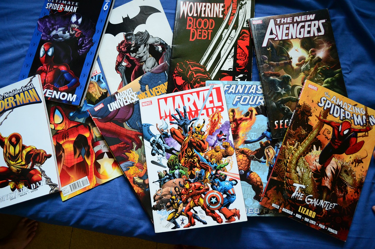comics novels superhero free photo