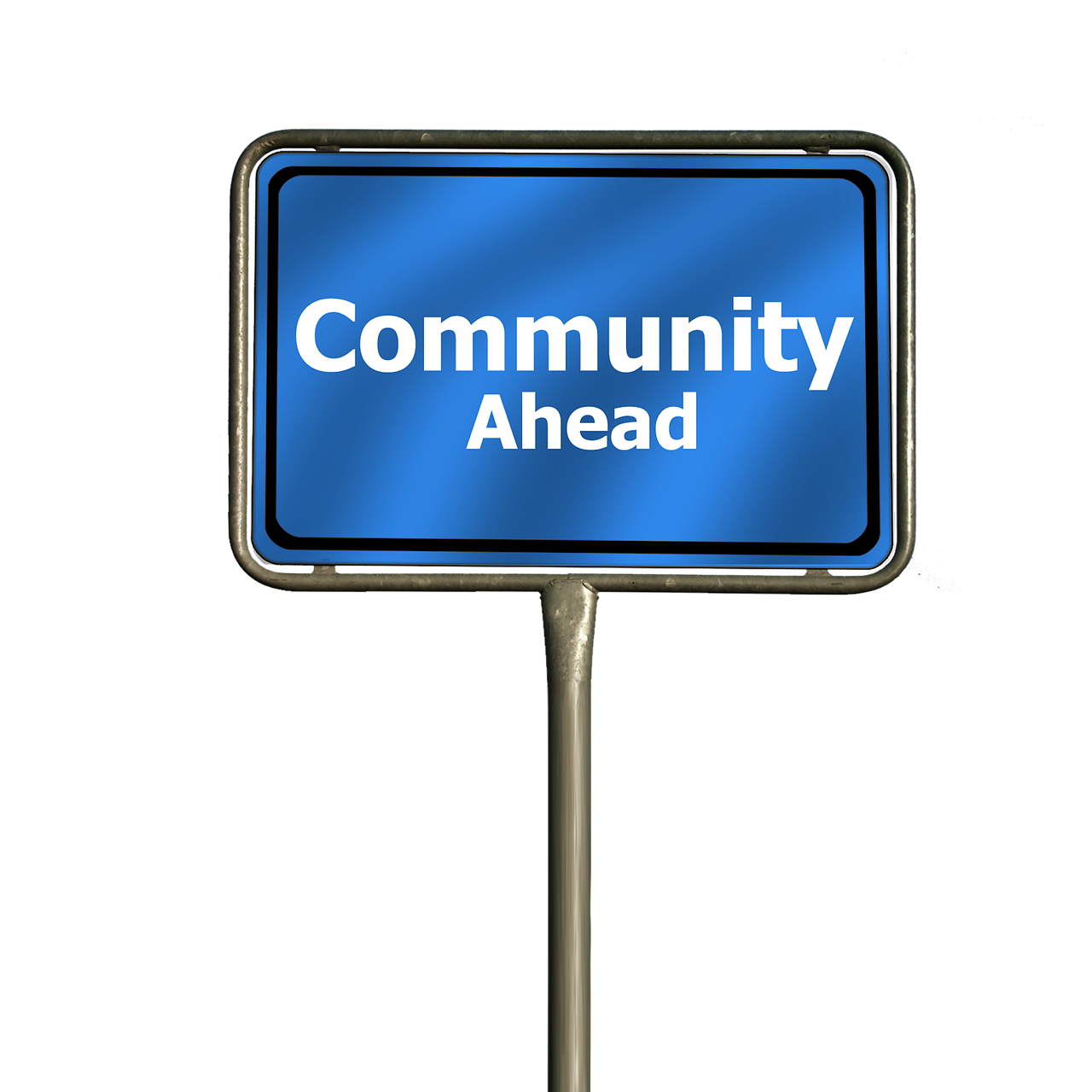 community facebook place name sign free photo