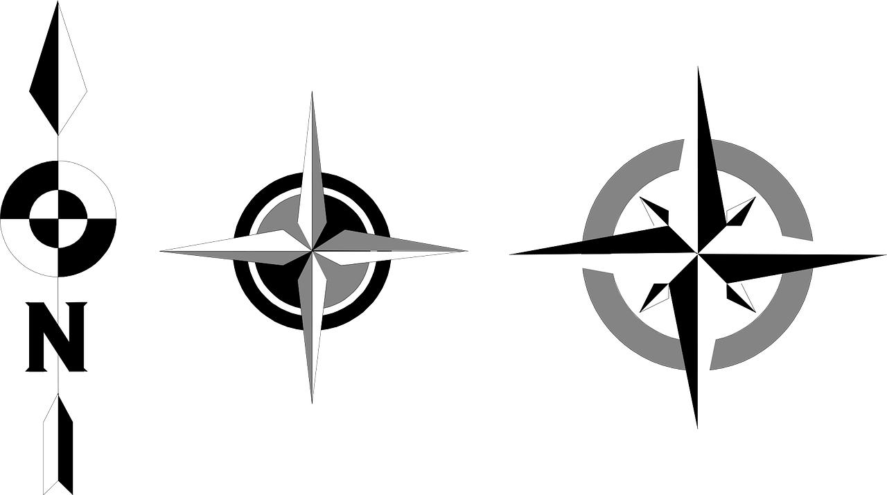 compass direction symbols free photo