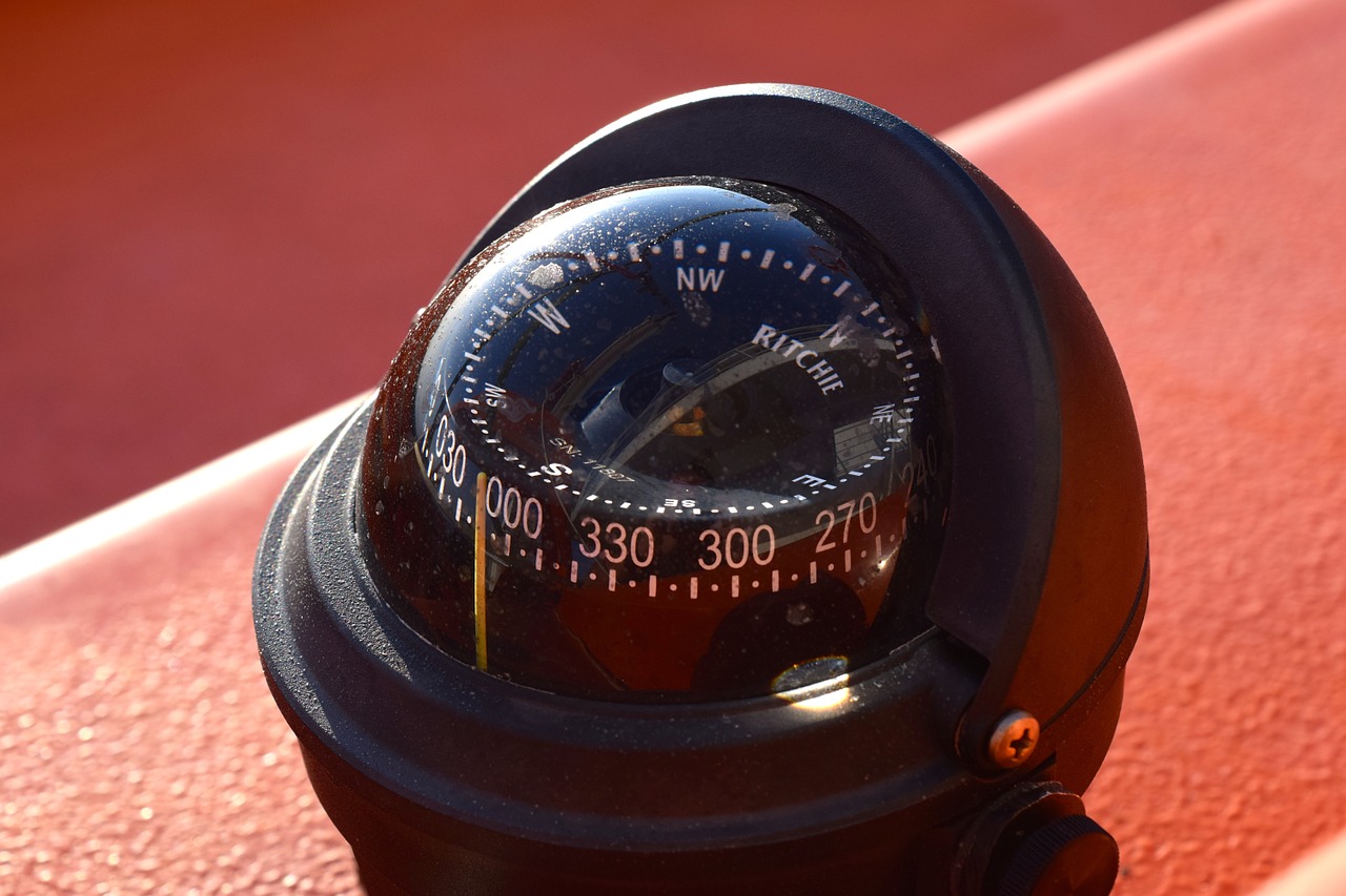compass seafaring navigation free photo