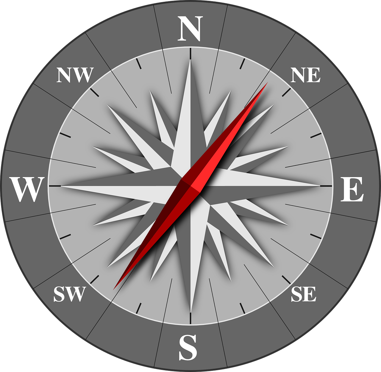compass rose wind direction free photo