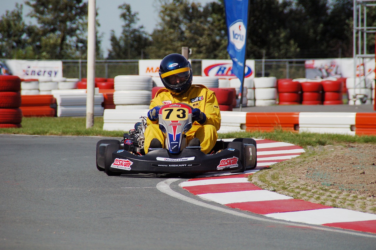 competition action kart free photo