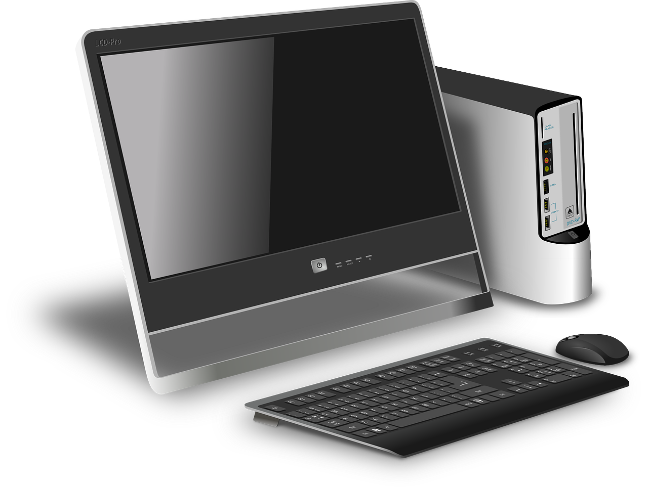 computer desktop modern free photo