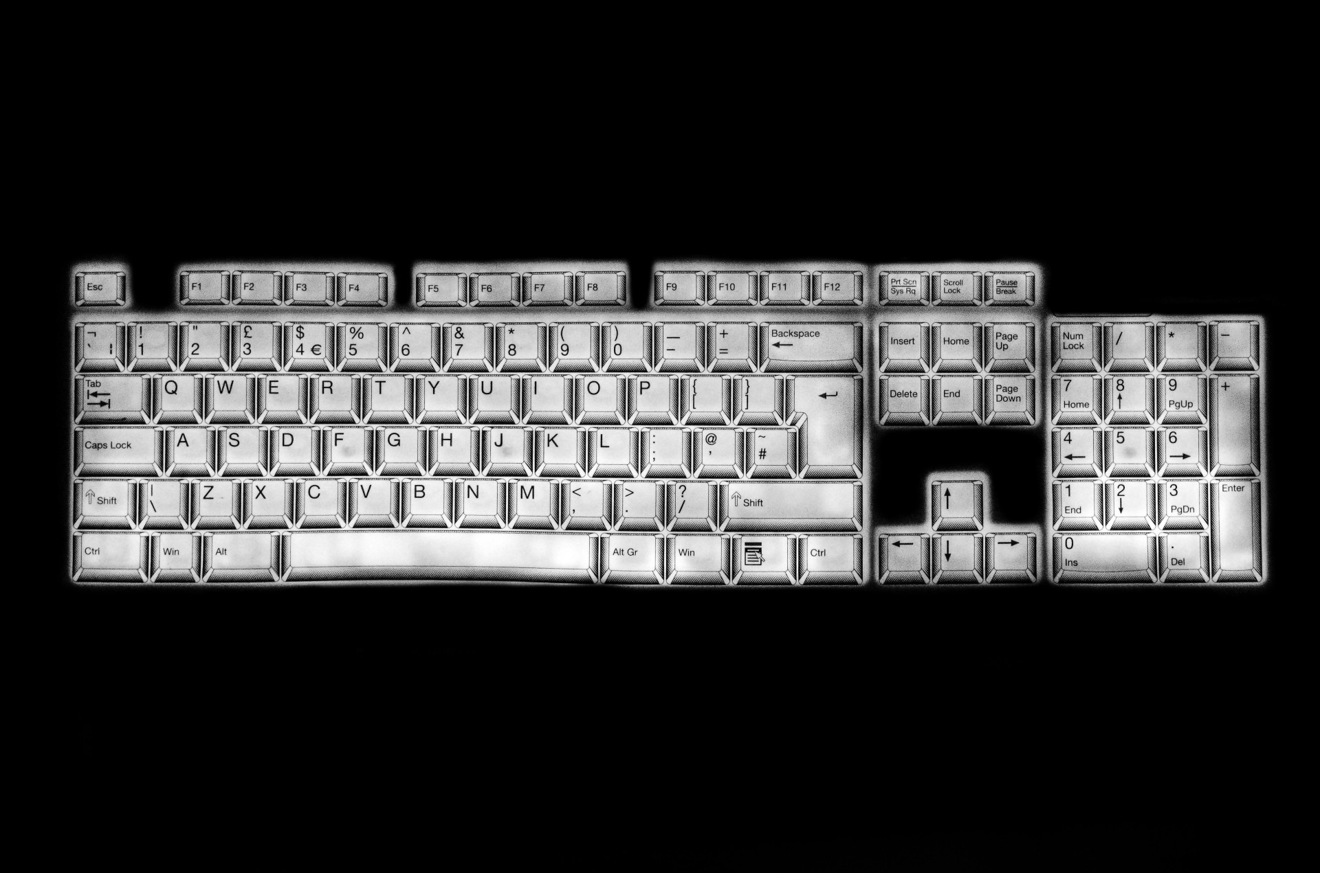 keyboard key vector free photo