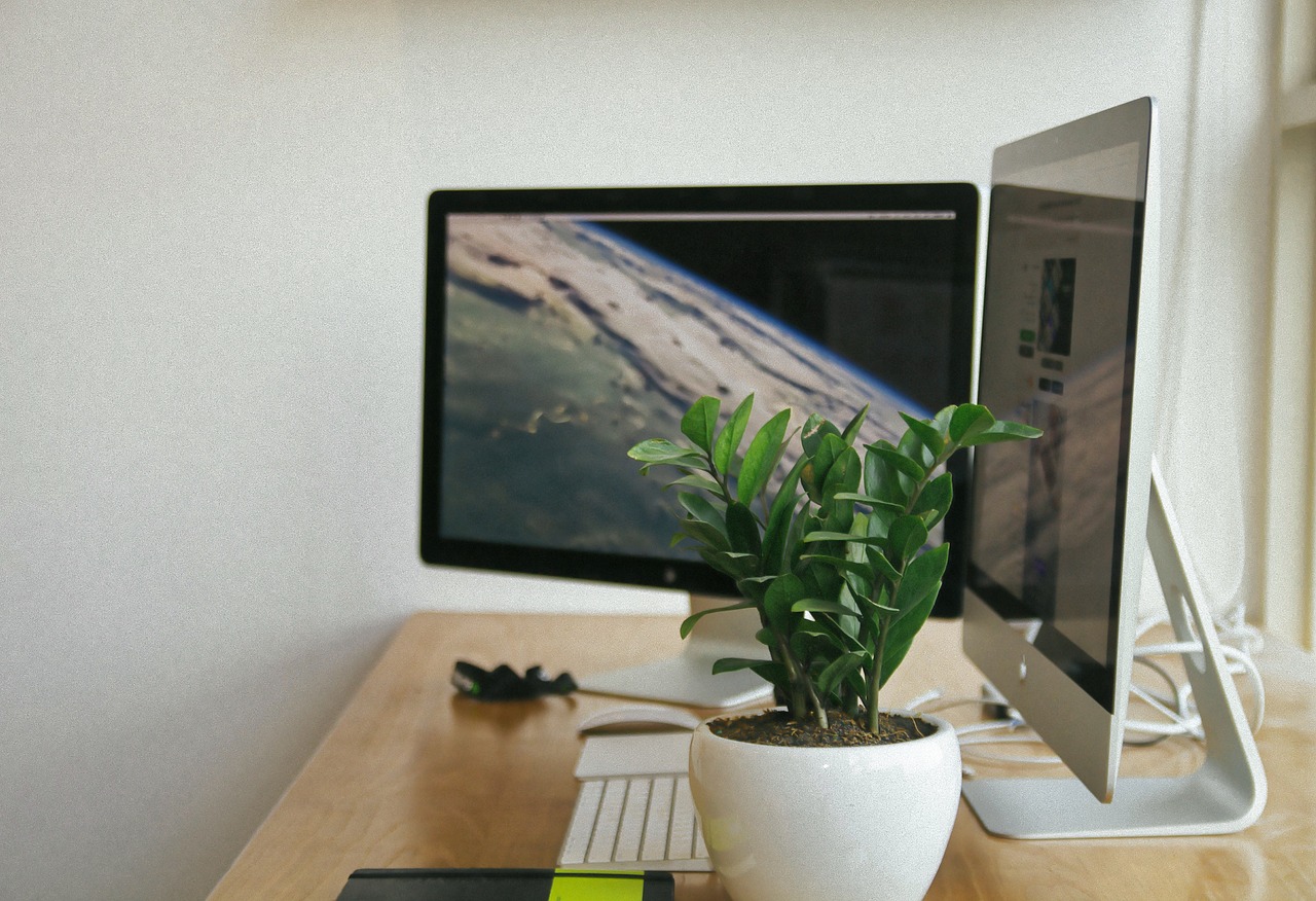 computers monitors technology free photo