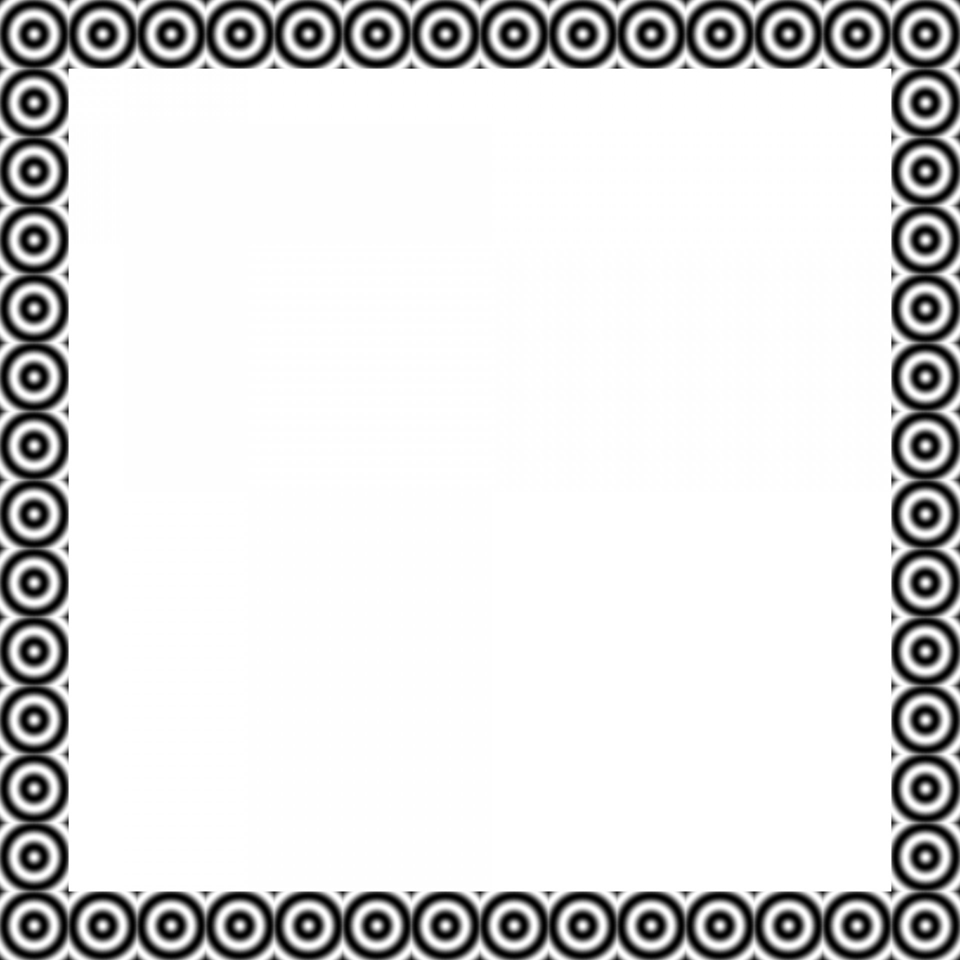 concentric circles black free photo