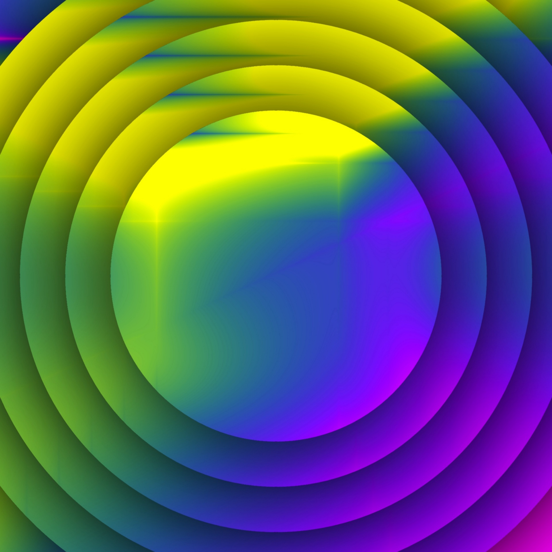 wallpaper concentric gradient free photo