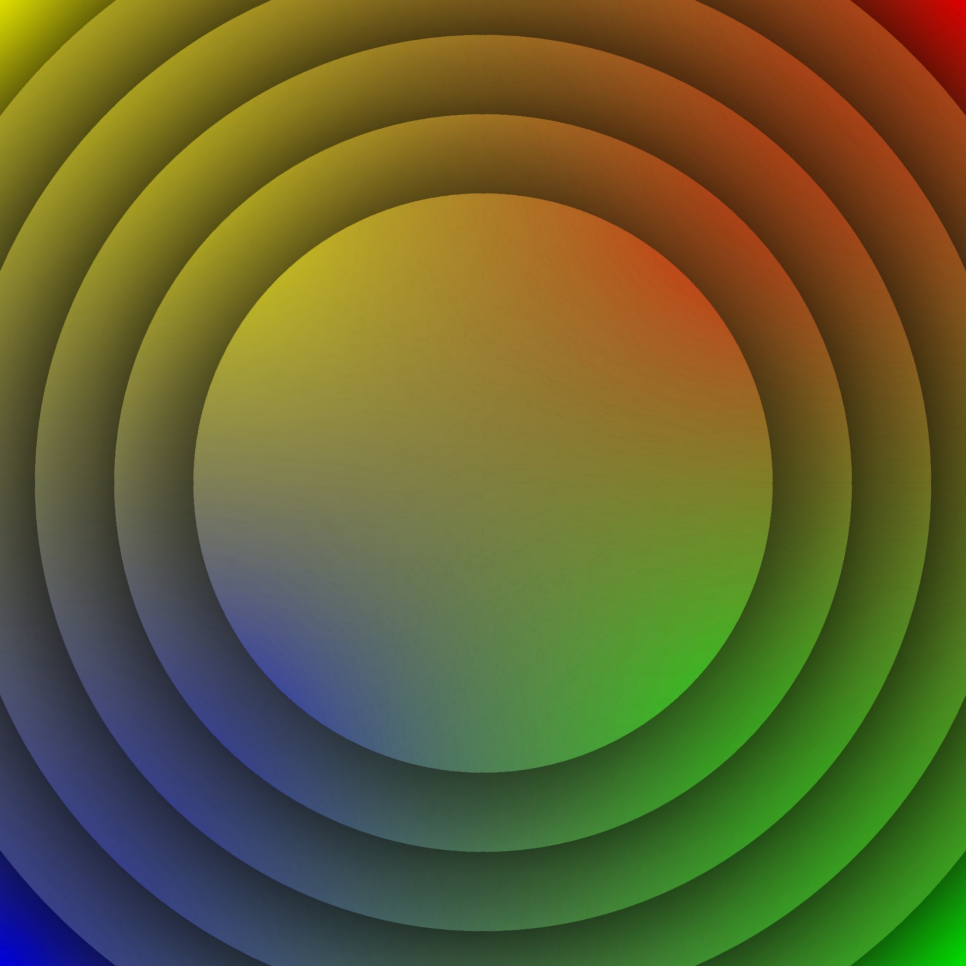 wallpaper concentric gradient free photo