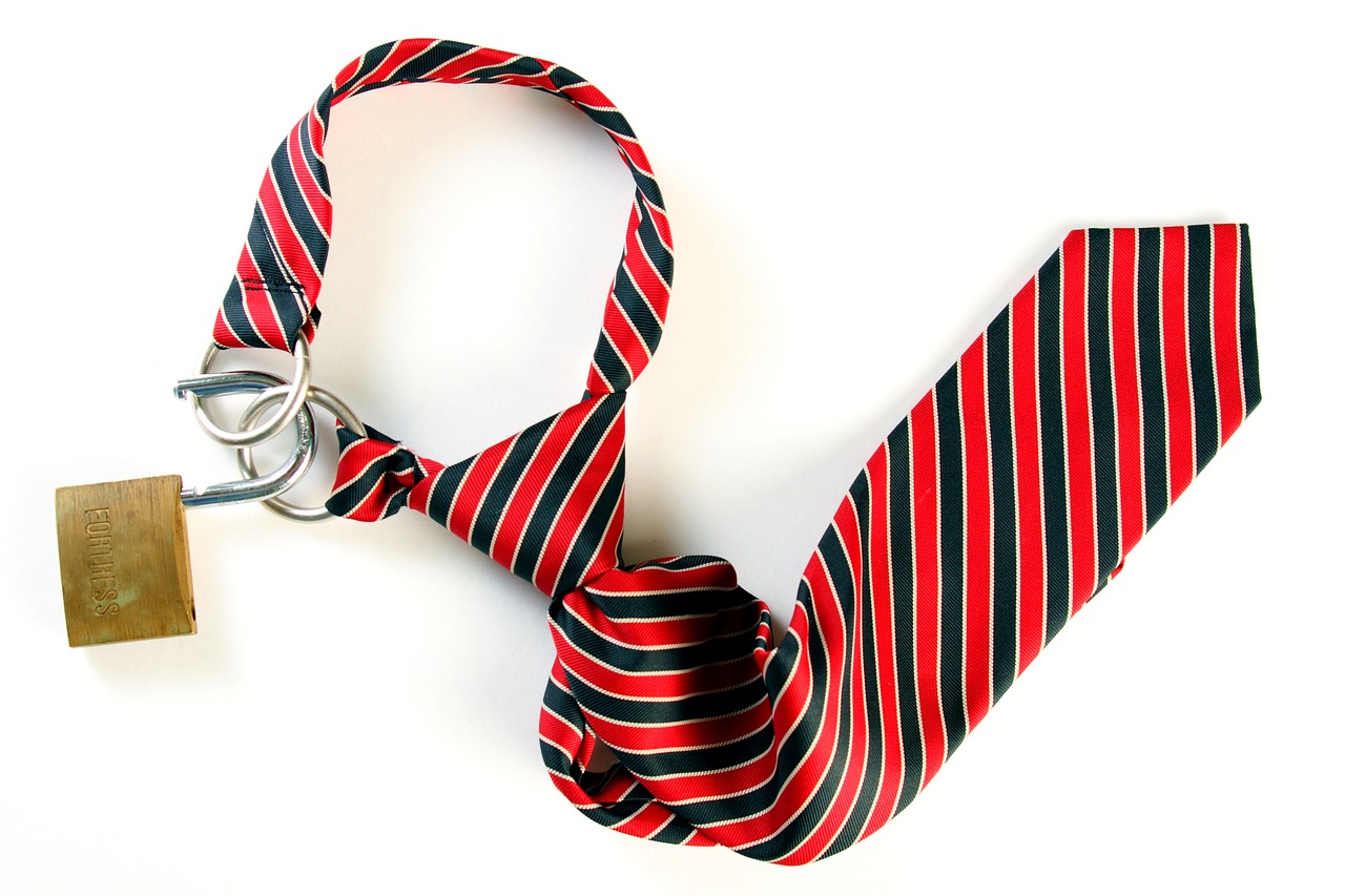 conceptual business necktie free photo