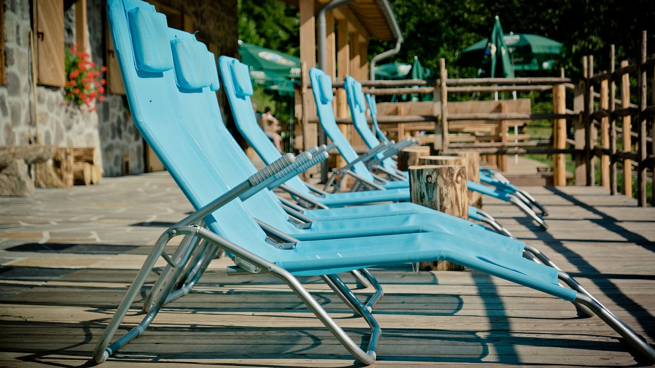 concerns terrace sun loungers free photo