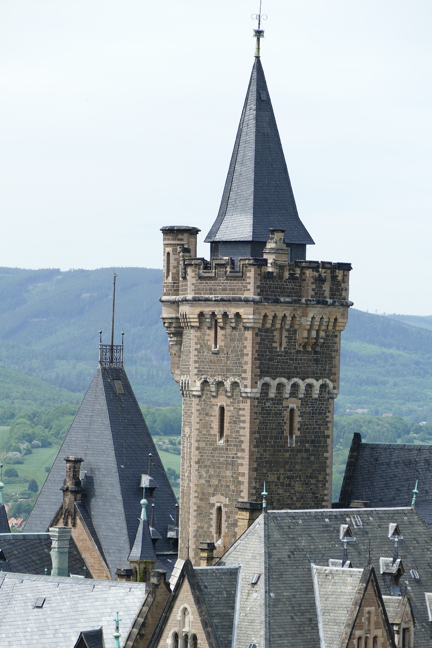 concluded wernigerode tower castle tower free photo