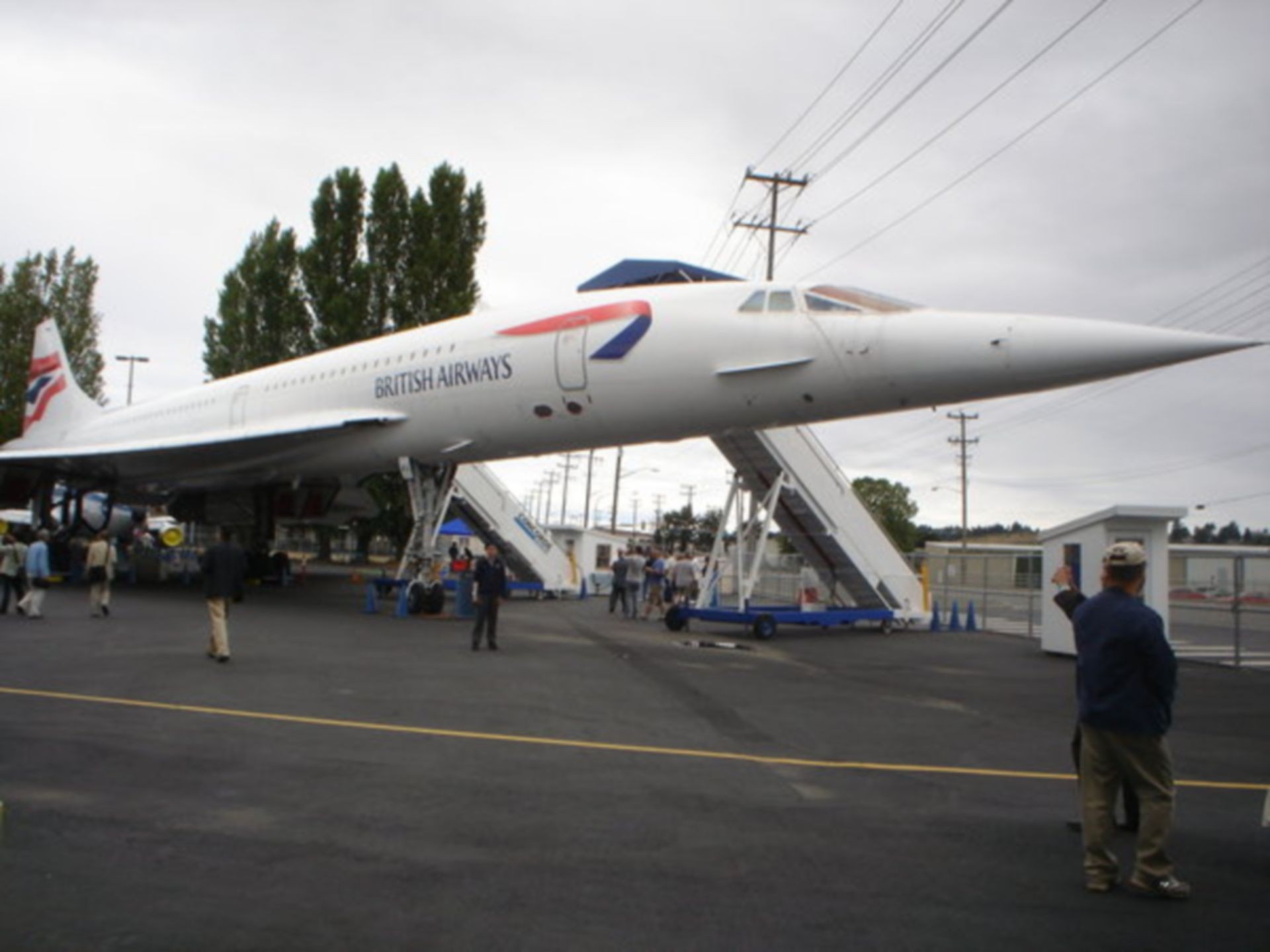 aircraft airliner concorde free photo