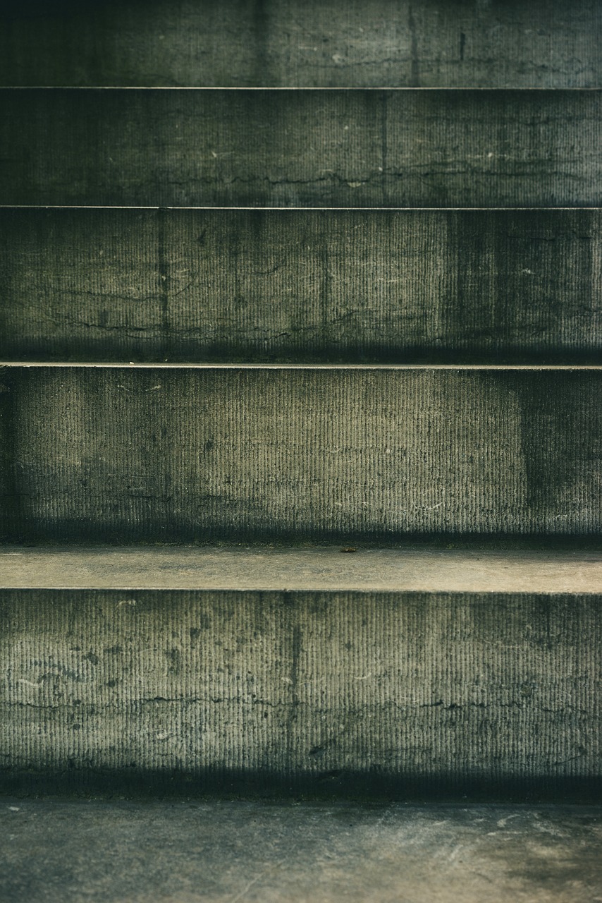concrete stair texture free photo