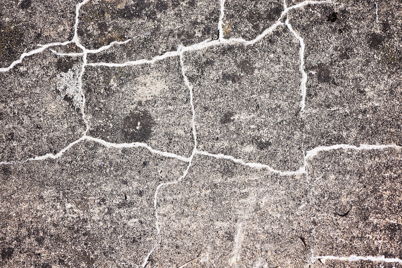 concrete stone cracks free photo