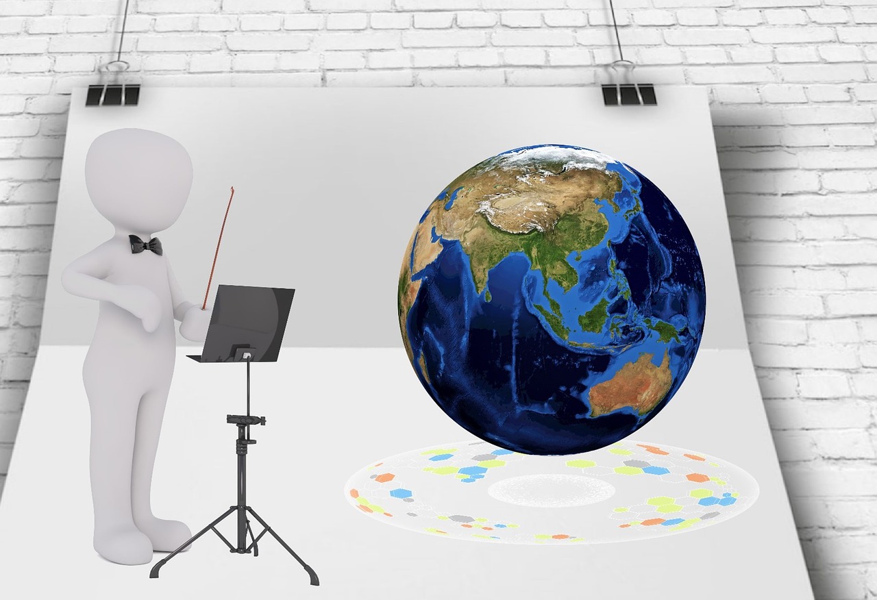 conductor manager terrestrial globe free photo
