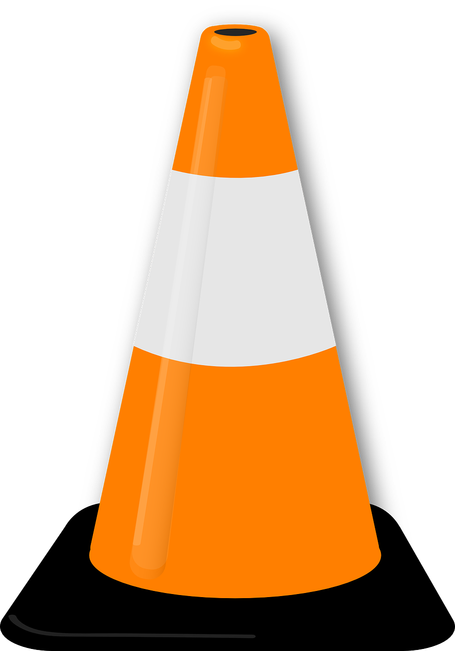 cone pylon safety free photo