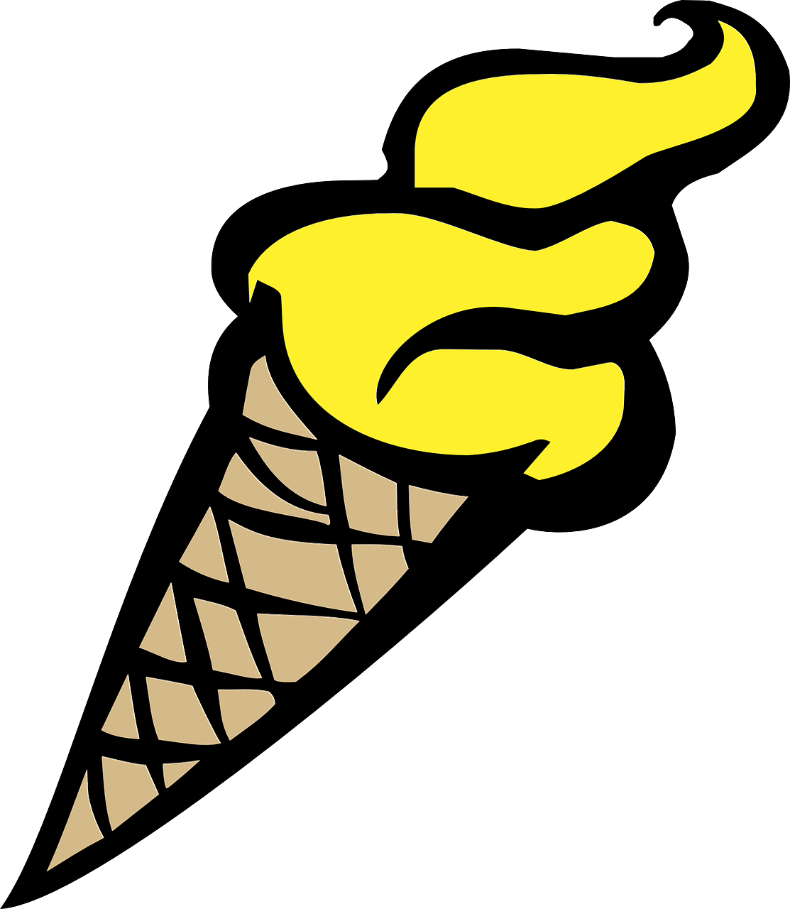 cone cornet ice cream free photo