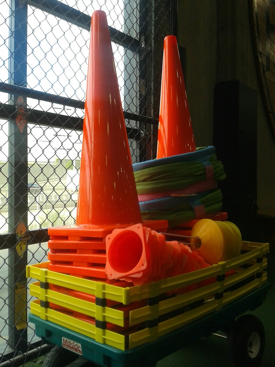 cones soccer football free photo