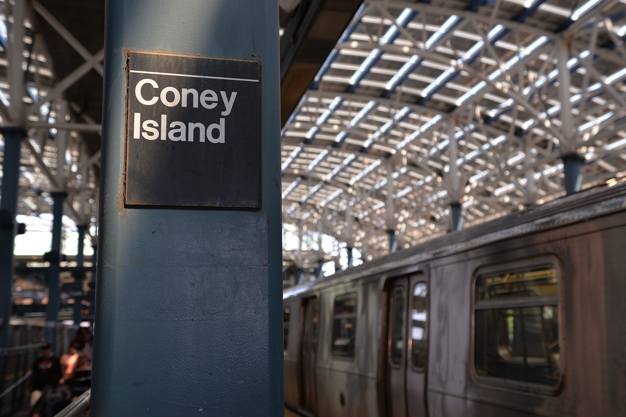 coney island subway mrt free photo