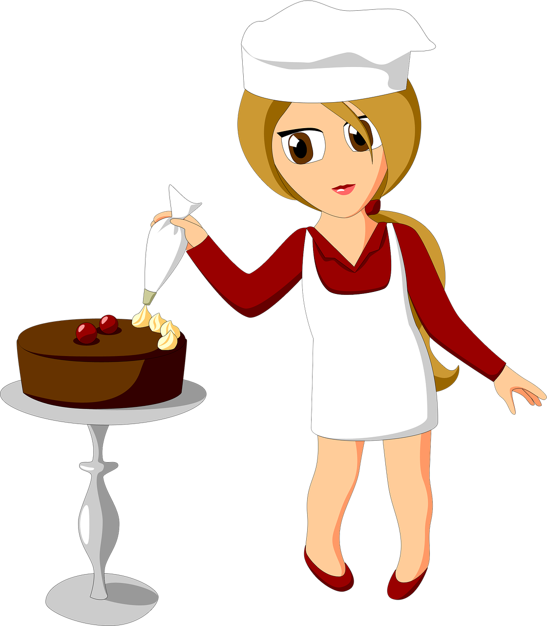 confectioner cake decorate free photo