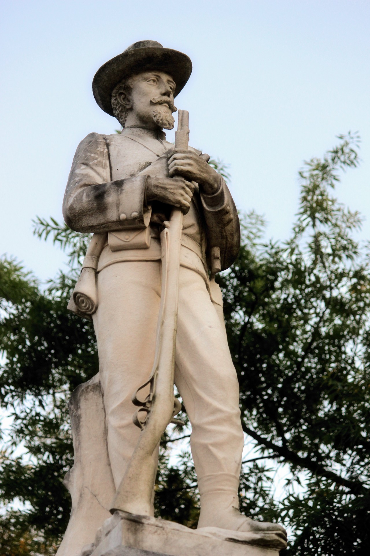 confederate monument soldier free photo